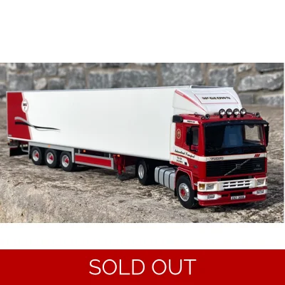 PRE-ORDER FULL PRICE McGeown Transport Volvo F12 & Chereau Fridge Trailer. title=